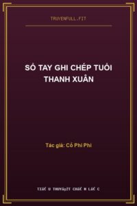 Sổ Tay Ghi Chép Tuổi Thanh Xuân