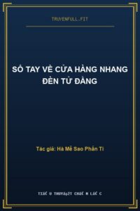 Sổ Tay Về Cửa Hàng Nhang Đèn Tử Đằng