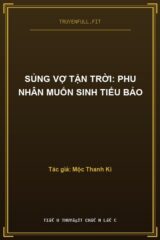 Sủng Vợ Tận Trời: Phu Nhân Muốn Sinh Tiểu Bảo