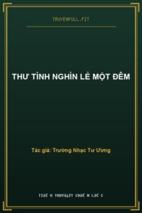 Thư Tình Nghìn Lẻ Một Đêm