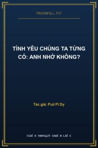 Tình Yêu Chúng Ta Từng Có: Anh Nhớ Không?