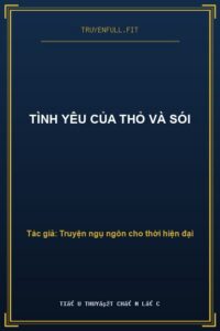 Tình Yêu Của Thỏ Và Sói