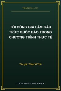 Tôi Đóng Giả Làm Gấu Trức Quốc Bảo Trong Chương Trình Thực Tế