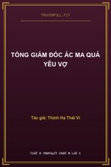 Tổng Giám Đốc Ác Ma Quá Yêu Vợ