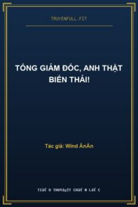 Tổng Giám Đốc, Anh Thật Biến Thái!