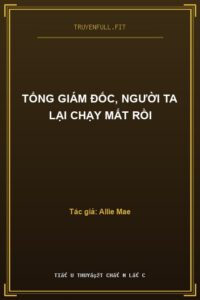 Tổng Giám Đốc, Người Ta Lại Chạy Mất Rồi