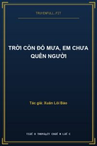 Trời Còn Đổ Mưa, Em Chưa Quên Người
