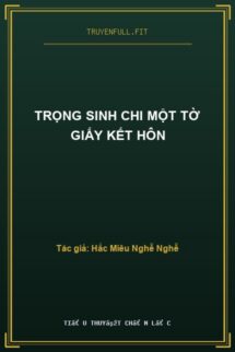 Trọng Sinh Chi Một Tờ Giấy Kết Hôn