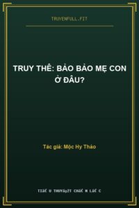 Truy Thê: Bảo Bảo Mẹ Con Ở Đâu?