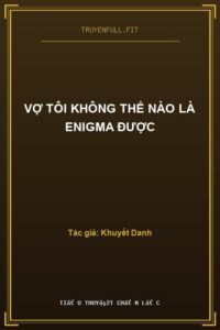 Vợ Tôi Không Thể Nào Là Enigma Được