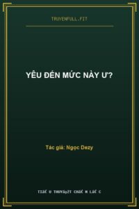 Yêu Đến Mức Này Ư?